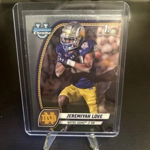 2024 Bowman U Chrome - Jeremiyah Love #100 1st Bowman Base - Bild 1 von 2
