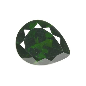 3.46 Ct Superb Pear Cut (11 x 8 mm) 100% Natural Green Chrome Diopside Gemstones - Picture 1 of 7