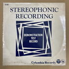 Sound Check/Stereophonic Recording Demonstration Test Record TD3001 Used LP