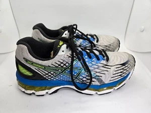 Asics Gel-Nimbus 17 Schuhe Herren 6 weiß blau Laufen Sport Distanz Turnschuhe - Bild 1 von 8