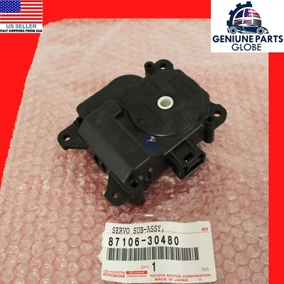 GENUINE LEXUS IS250/350 GS350/430 HVAC AIR ADJUSTMENT CONTROL MOTOR 87106-30480 - Image 1 of 4