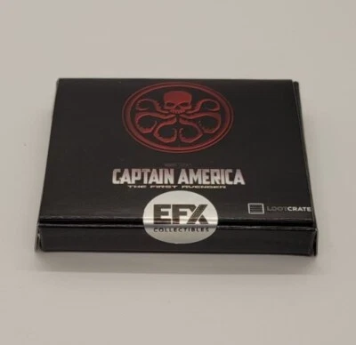 Pin Capitán América Hydra LootCrate 2015 Marvel EFX Collectibles Foto 1 de 2