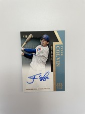 2011 Topps Tier One Tyler Colvin Auto Cubs /999 OR-TC Chicago