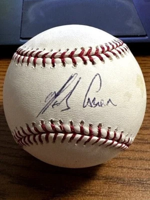 MELKY CABRERA 4 SIGNED AUTOGRAPHED OML BASEBALL!  White Sox, Yankees, Blue Jays! - Image 1 of 2