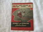 1947 Ford Dearborn rear mower operator's assembly instruction manual