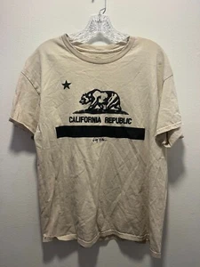 Ring of fire mens T shirt Large California bear - Picture 1 of 4