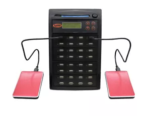 Systor 1:31 USB Duplicator for USB-Powered Portable External HDD/SSD Hard Drives - Bild 1 von 2