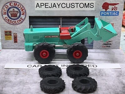 Matchbox King Size No. 10 Aveling-Barford Tractor Shovel (TIRES ONLY) - Image 1 of 3