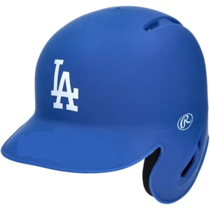 Los Angeles Dodgers Matte Blue MLB Rawlings Replica MLB Baseball Mini Helmet - Picture 1 of 3