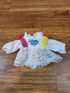 Vintage Little Big Ears Color Block Lace Doll Dress - Picture 1 of 4