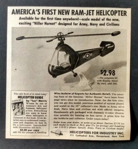 Helicópteros para Industry Inc. 1952 anuncio Hempstead, Nueva York - Imagen 1 de 1