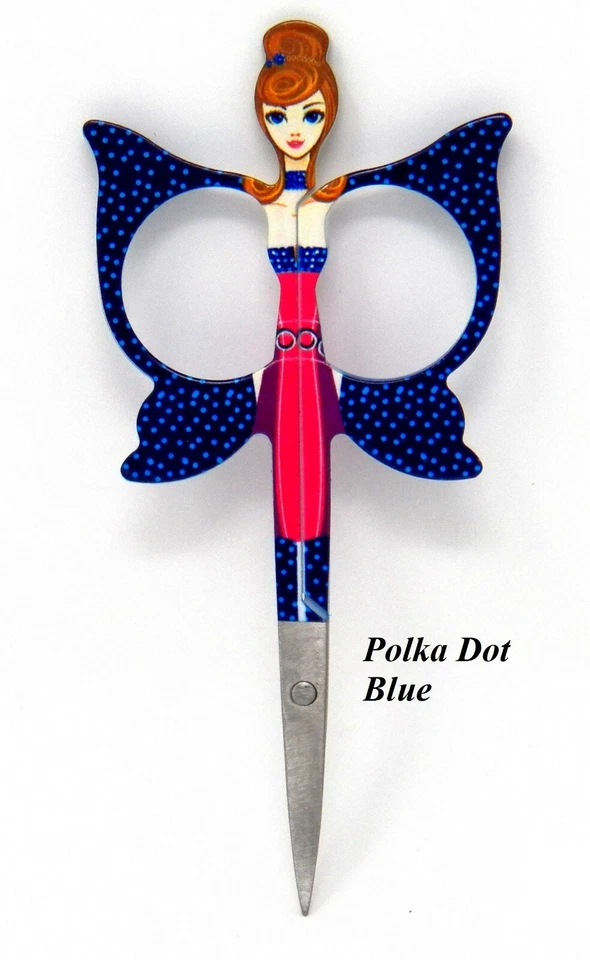 Tijeras para cutículas caja de belleza mariposa dama tijeras para cutículas y lima de uñas de vidrio Foto 1 de 1