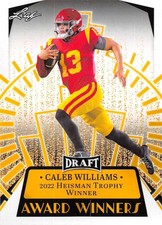 2023 Leaf Draft Football Trading Cards (Base or Autographs) Pick From List 1-H