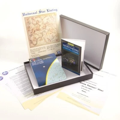 UNIVERSAL STAR LISTING NAME A STAR - CHRISTENING GIFT FOR BOYS