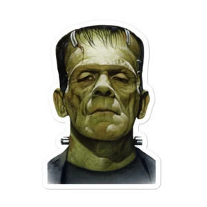 Frankenstein Vinyl Sticker Decal Halloween Spooky Scary - Picture 1 of 5