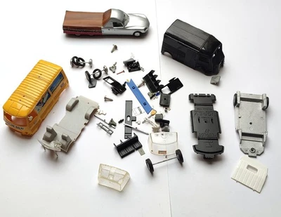 Citroen Peugeot Leichenwagen, offener Sargwagen Konvolut Umbauten 1:43 - Bild 1 von 4