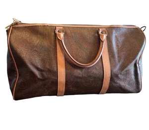 Etro Reisetasche Burgund Paisley - Bild 1 von 14