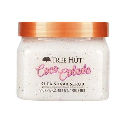 Exfoliante de azúcar de karité Tree Hut coco colada, 18 oz, ultra hidratante y exfoliante Sc Foto 1 de 4