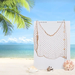 100 *200cm Mediterranean Style Decorative Fishing Netting - Picture 1 of 12