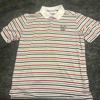 Camisa Polo Ping Golf Para Hombres Sensorcool Performance Bethpage Rayas Negras Talla M Foto 1 de 4