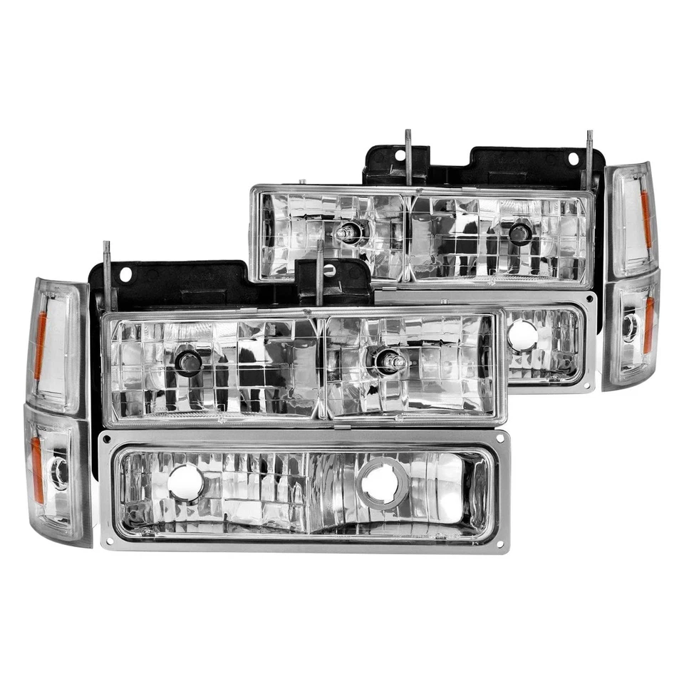 Anzo USA 111506 Crystal Headlights for Chevy C1500 - Image 1 of 1