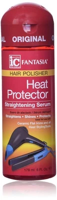 Fantasia IC Hair Polisher Heat Protector Straightening Serum 6 Fl Oz Silky Shine - Image 1 of 4