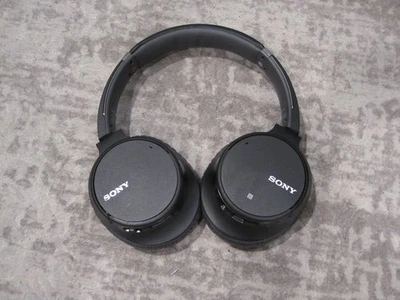Sony Bluetooth Noise Canceling Over the Eear Wireless Headphones - Black... - Image 1 of 2
