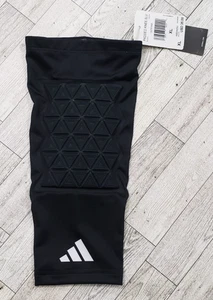 Adidas Aeroready Padded Basketball Knee Sleeve  Sz XL  BLACK  IM3598 - Picture 1 of 5