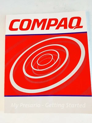 Compaq My Presario - Getting Started Instruction Booklet 250029-001 #17174 - Image 1 of 3