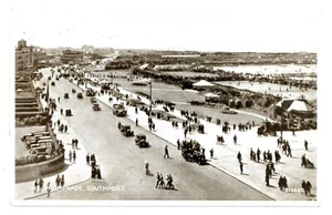 LANCASHIRE - THE PROMENADE, SOUTHPORT 1948 Postkarte - Bild 1 von 1