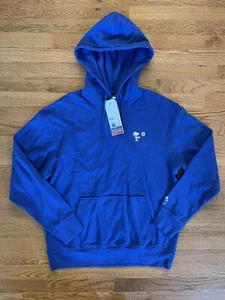 Levi's Herren Peanuts Blue Kapuzenpullover Mittelblau Neu mit Etikett 679 - Bild 1 von 11