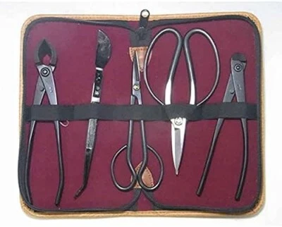 KANESHIN Bonsai Tools #174 Juego de herramientas de 5 piezas Tijeras de podar Foto 1 de 4