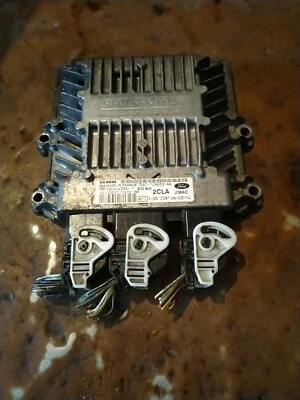 7S61-12A650-AA CENTRALINA MOTORE FORD FIESTA V 1.4 TDCI 5WS40433A SIEMENS SID804 - Immagine 1 di 2