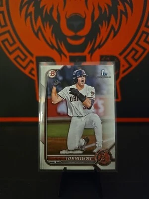 Ivan Melendez 2022 Bowman Draft #BD-29 Arizona Diamondbacks  - Image 1 of 2