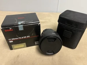 Sigma 17-50mm F2.8 DC OS HSM Large Aperture Standard Zoom Lens for Sony A-Mount - Picture 1 of 8