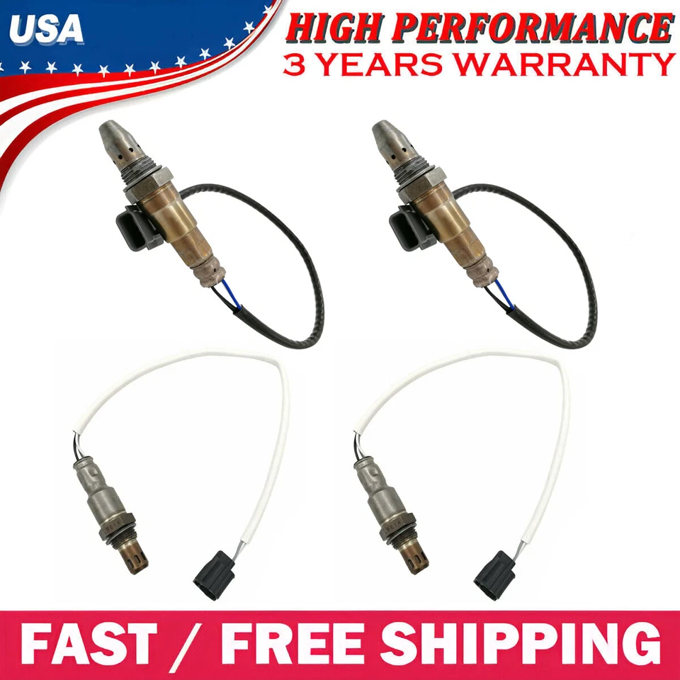 Sensor de oxígeno O2 4 piezas 02 aguas arriba y aguas abajo para Nissan 370Z INFINITI Q70L Foto 1 de 4