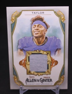 2022 Allen and Ginter Relic #AGRB-JTA Jonathan Taylor - Picture 1 of 2