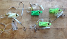 5 Umbrella ? Clip On Fishing Lures Line & Hooks L9