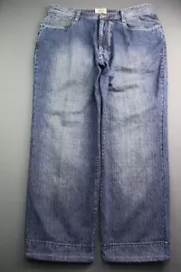 Herren Enyce Jeans Klappe Tasche lose gerade Größe 38 (Maß 38x28) - Bild 1 von 11