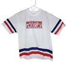 New York Americans Bud Light Promotional Shirt Sleeve T-Shirt AMERKS NHL Medium