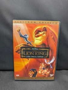 The Lion King (DVD 2-Disc Set, Platinum Edition) Disney - Imagen 1 de 1