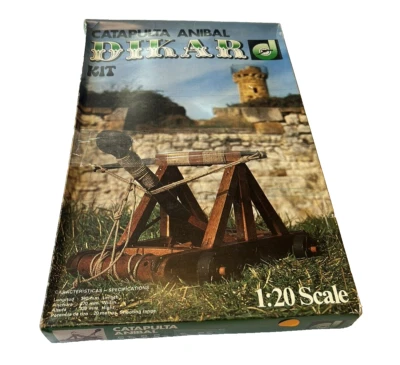 VINTAGE  CATAPULTA ANIBAL WOOD HANIBAL CATAPULT REPLICA KIT ANCIENT ROME CARTAGE - Image 1 of 3