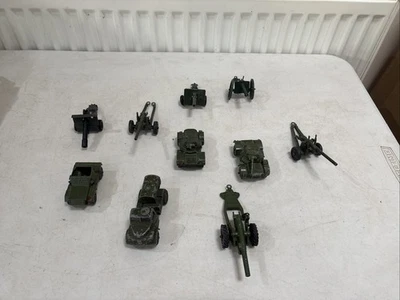 Vintage Dinky Toys Diecast Military Army Vehicles Job Lot & Others Bundle - Image 1 of 4
