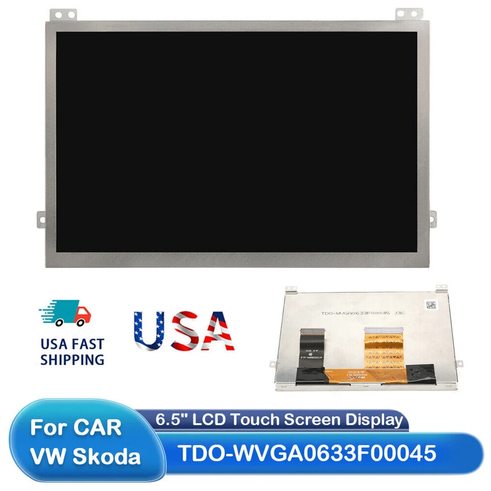 🚗Pantalla táctil LCD de 6,5" para VW Skoda sin usar, en caja STD2 684 200 TDO-WVGA0633F00045 Foto 1 de 4