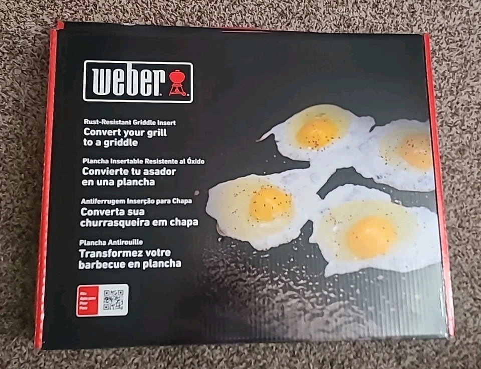 Weber 6788 Rust-Resistant Griddle Insert Genesis 300 2016 & Summit 2024