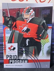 2025 UD Team Canada Marilou Grenier 🇨🇦🇨🇦🇨🇦 Pride Of The Program - Picture 1 of 2