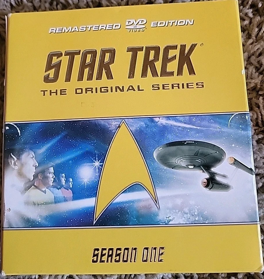 STAR TREK - The Original Series - Season One 1 - Remastered DVD Edition Like New Foto 1 de 1