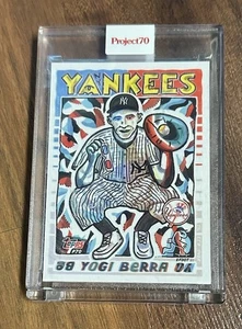 Tarjeta Efdot 2021 Topps Project 70 Yogi Berra New York Yankees casi nueva-como nueva de béisbol - Imagen 1 de 2