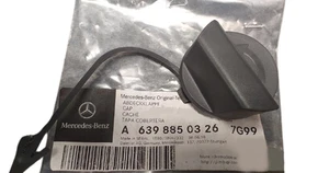 Mercedes-Benz W639 Front Bumper Towing Eye Hook Cover Cap Grey Genuine A63988503 - Picture 1 of 2