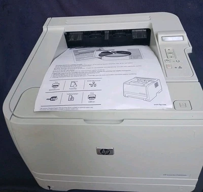 HP LaserJet P2055DN Printer *Serviced* B/W Monochrome Networkable Duplex - Image 1 of 4